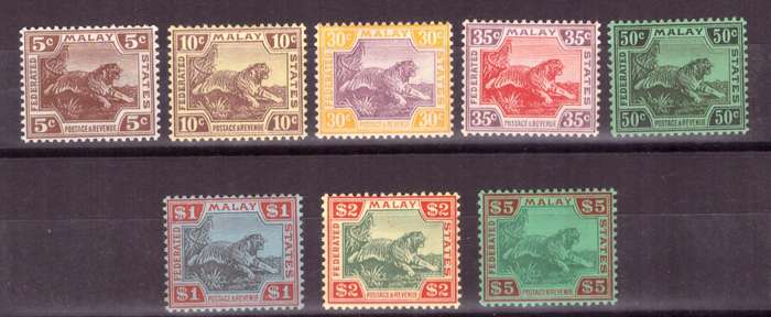 Malaya. SG. cat #78-77-81.....  MH.