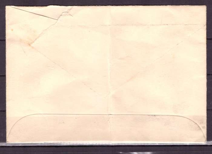 UNION  of South Africa.  Airmail from Bloemfontein to Port Elizabeth 1929 . Cover.