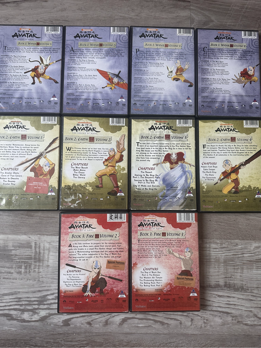 Avatar Series dvds