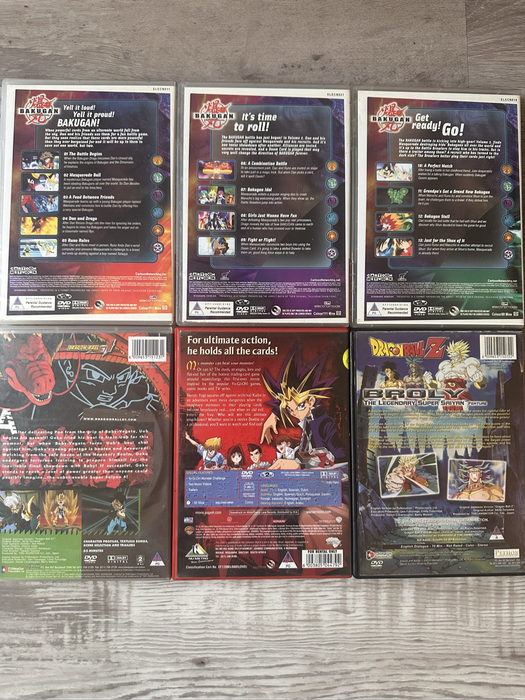 Variety of Kids DVDs
