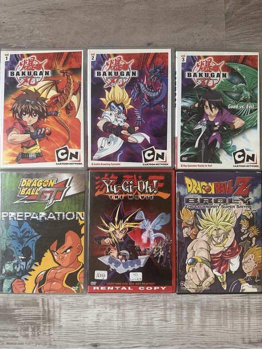 Variety of Kids DVDs