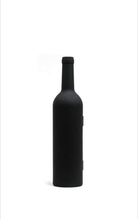 Wine Bottle Shaped Corkscrew & Accessory Gift Set - 5 Piece