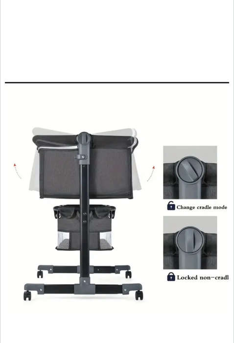 Movable Rocking Baby Crib BB-37