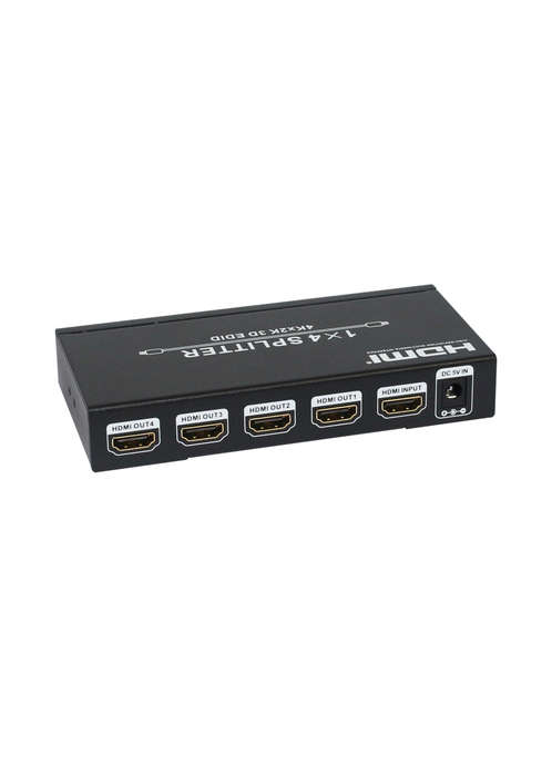 Hdcvt 1X4 Hdmi Splitter With Extract Edid Hdcp