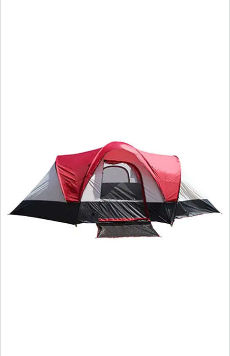 6-Person Outdoor Double-Layer Camp Tent