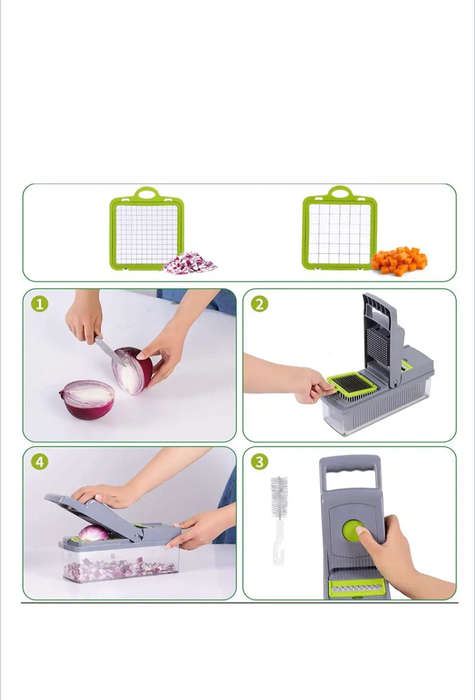 14 Pieces vegetable slicer