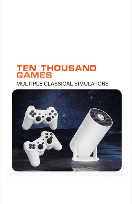 Trending Game Projector Fully Wireless - LCD 4k Projector