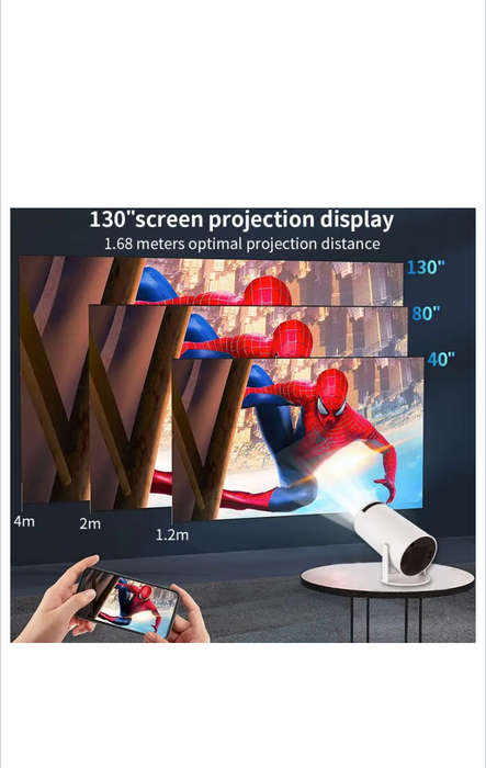 4K Wifi portable smart projector Android