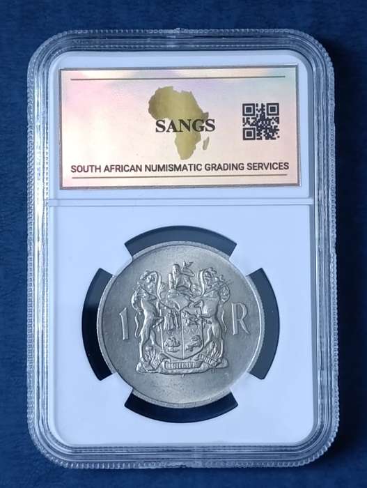 1969 South Africa , Silver R1 , Graded SANGS