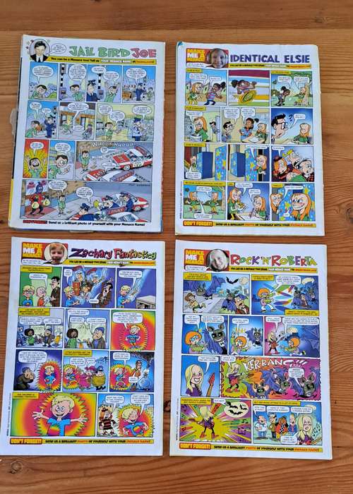4x Beano comic books British classic pranks jokes comedy humor laughs