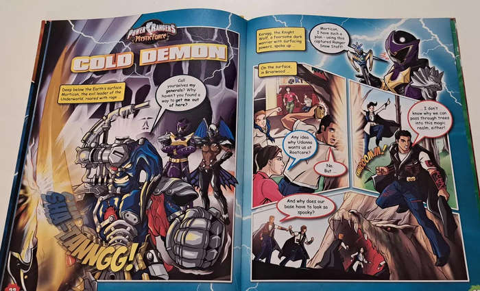 Power Rangers Mystic Force Annual 2008 comic cartoon book TV show boys kids children