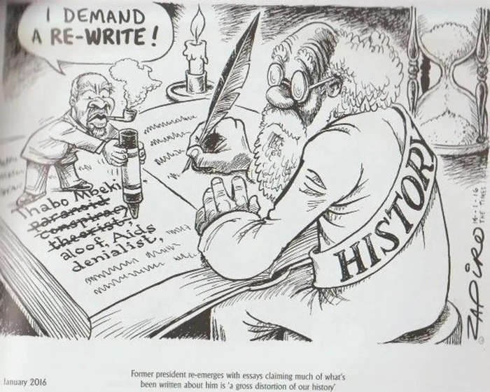 Zapiro Dead president walking (2016) rare cartoon comic book collectable South Africa