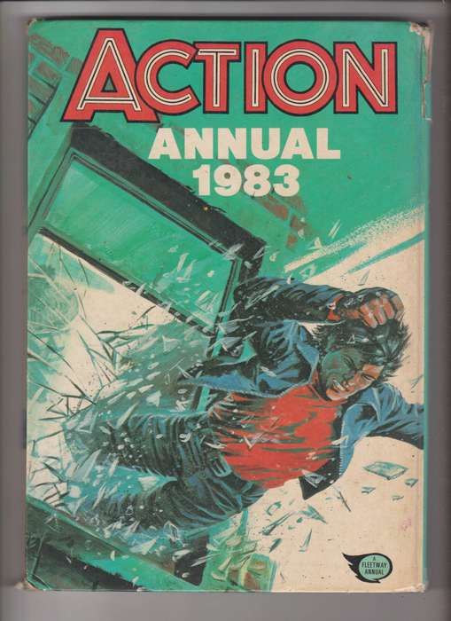 Action Annual HC (UK 1976-1984 Fleetway) #1983 comic book