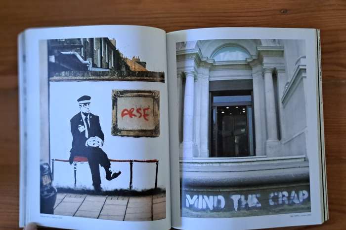 Banksy Wall and Piece book art political activist painter legend famous notorious graffiti artist mu