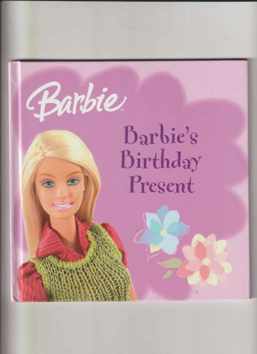 Barbie book Barbie's Birthday Present girls children kids bedtime classic story book