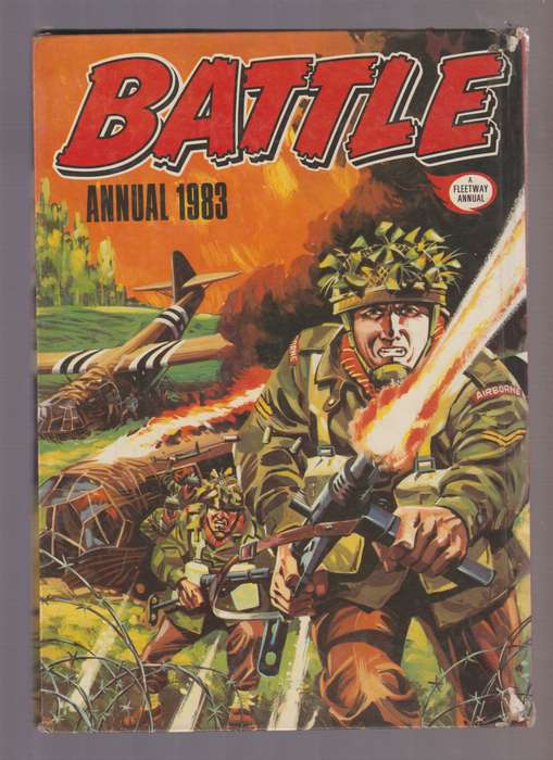 Battle Picture Weekly Annual HC (UK 1975-1988 IPC) Battle Action Force/Battle Annual #1983 comic boo