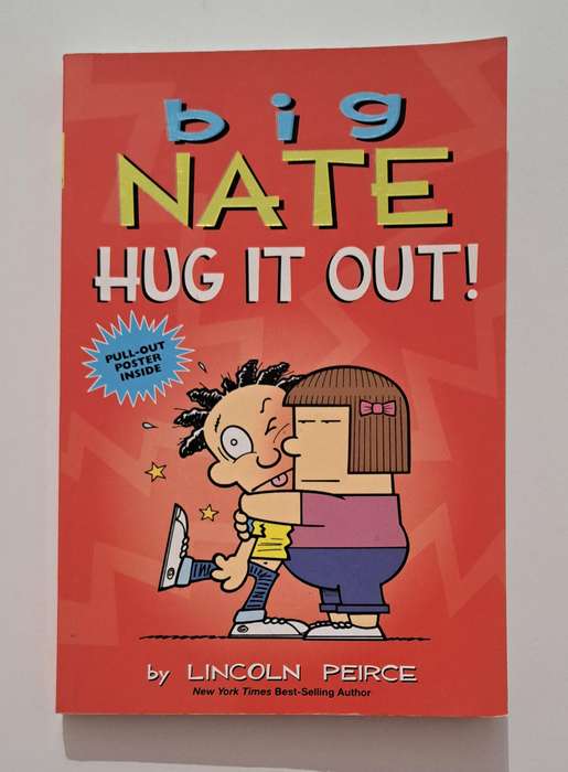 Big Nate Hug It Out By Lincoln Peirce graphic novel comic book humor comedy kids children's mystery