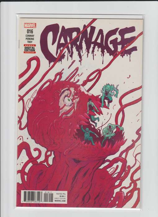 Marvel comic books Carnage (2015 2nd Series) #16 rare collectable