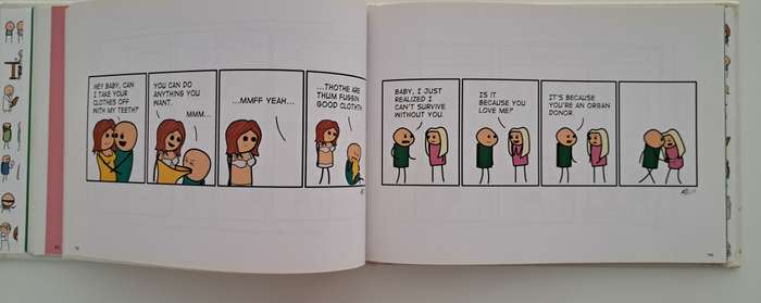 Cyanide & Happiness I'm Giving You The Finger Kris Rob Matt Dave cartoon comic book adult graphic no