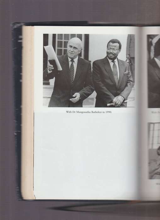 F W de klerk The Autobiography The Last Trek A New Beginning NP Party South Africa Politics history