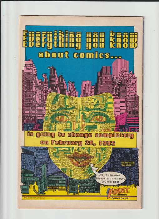 First Comics American Flagg (1983 1st Series) #20 rare retro old vintage collectable comic books