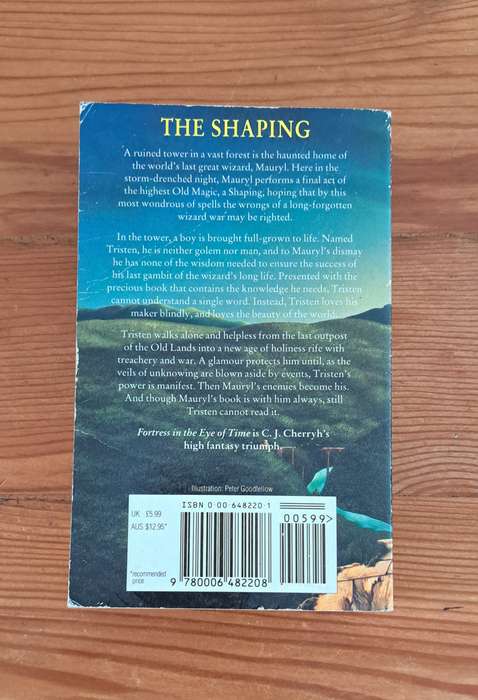 Fortress In The Eye Of Time By CJ Cherryh book fantasy sci-fi magic fiction classics
