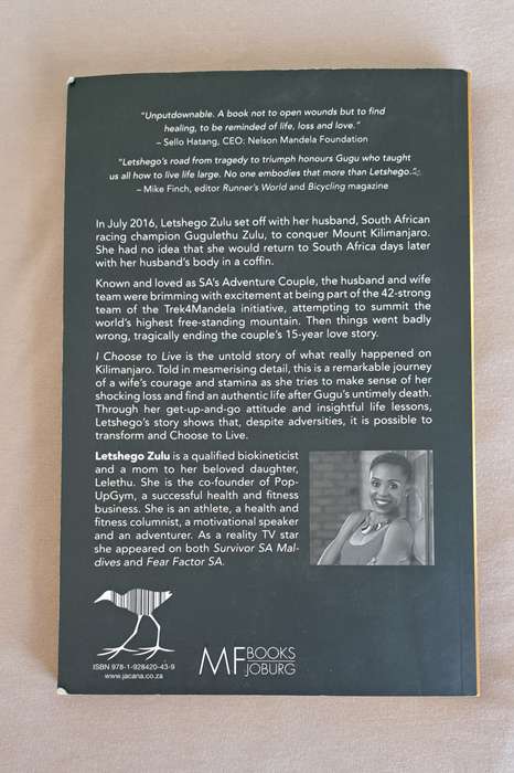 I Choose to Live Life After Losing Gugu Letshego Zulu true story biography memoir chic lit love