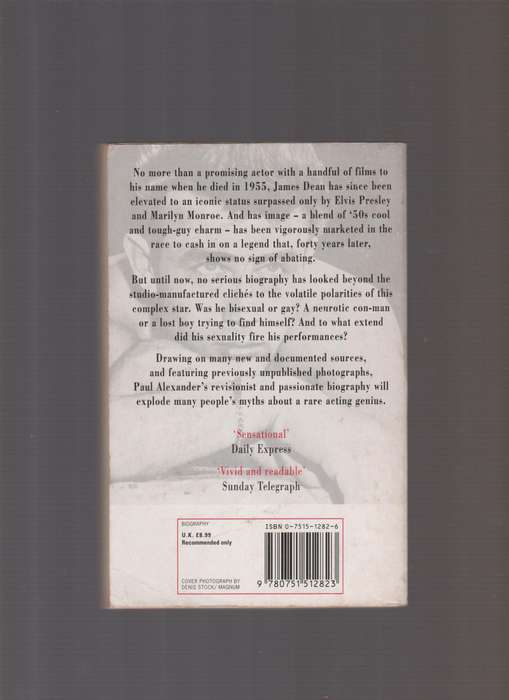 James Dean Boulevard Of Broken Dreams By Paul Alexander film movie celeb biography LGBT America medi
