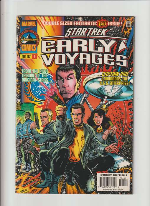 Marvel Comics Star Trek Early Voyages (1997) #1 rare collectable comic book