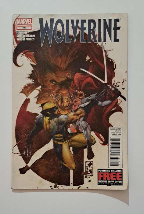 Marvel comic books Wolverine (2010) (3rd Series) #312A rare collectable