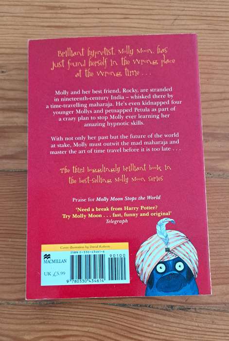 Molly Moons Hypnotic Time Travel Adventure Georgia Byng teen fantasy fiction sci-fi mystery magic