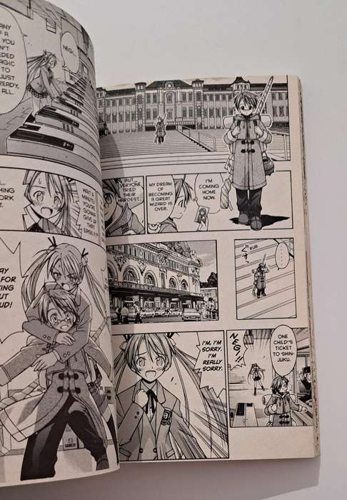 Negima Magister Negi Magi #2 Ken Akamatsu manga comic book graphic novel fantasy magic comedy