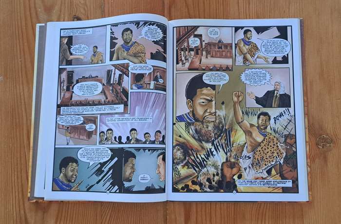 Nelson Mandela The Authorised Comic Book politics president South Africa History biography