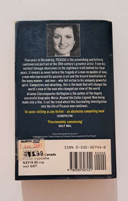 Picasso Creater & Destroyer Arianna Strassinopoulos Huffington art history biography memoir France