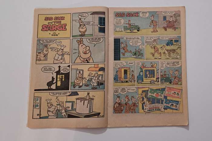 Sad Sack & Sarge (1957) Harvey comics #115 rare vintage old retro collectable