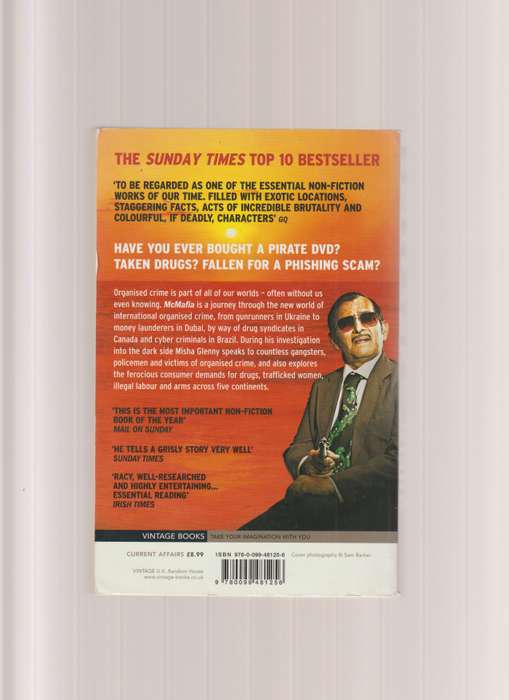 McMafia Seriously Organised Crime By Misha Glenny book true crime history politics business