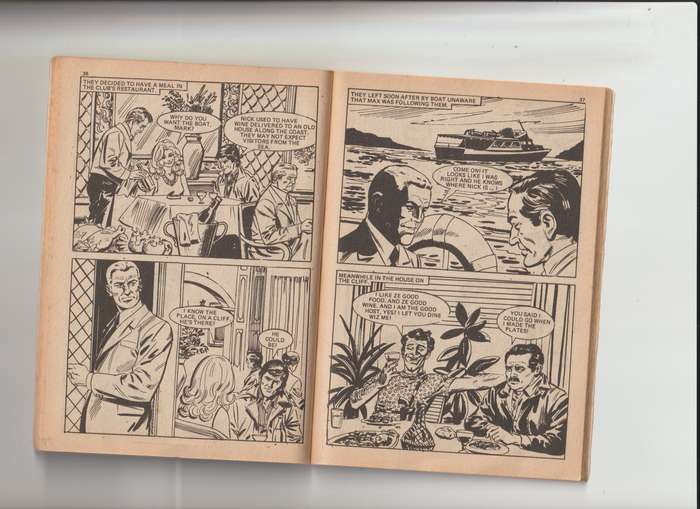 Dockland Hijack Leisure Detective Libraries #44 comic book vintage rare collectable