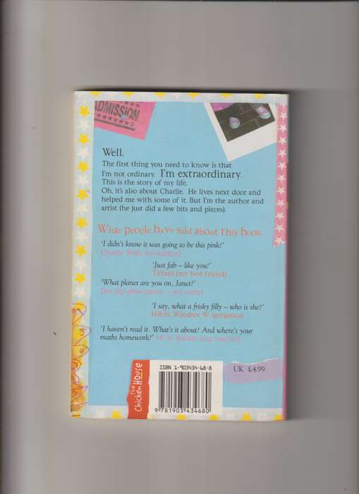 Me & charlie A life in bits & pieces Janet Fish funny humor chic lit romance teen fiction