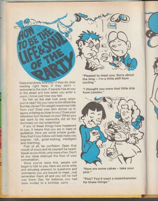 Bananas cartoon comic book annual 1979 rare old vintage and collectable
