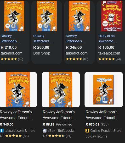 Rowley Jefferson's Awesome Friendly Adventure By Jeff Kinney kids children teen graphic comic humor