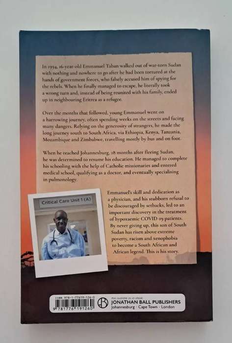 The Boy Who Never Gave Up Dr Emmanuel Taban Andrew Crofts biography health africa memoir health medi