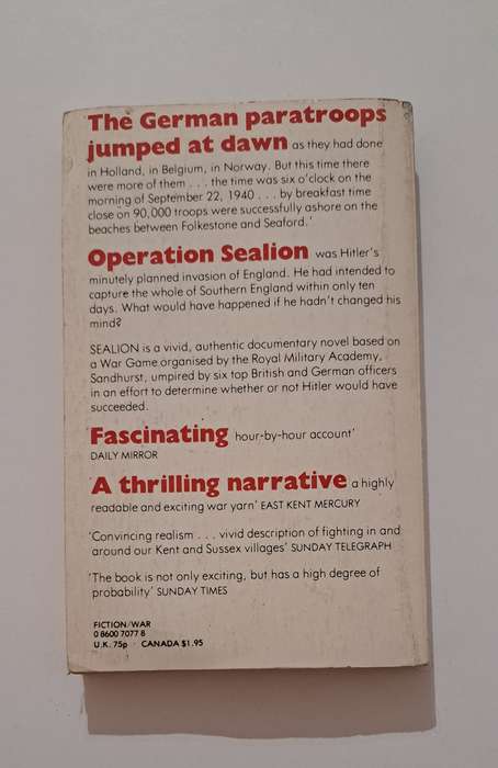 Sea Lion By Richard Cox world war 2 military army Hitler Germany invasion Churchill Historical