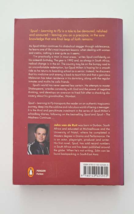 Spud Learning To Fly By John van de Ruit comedy humor young adult South Africa classic teen school