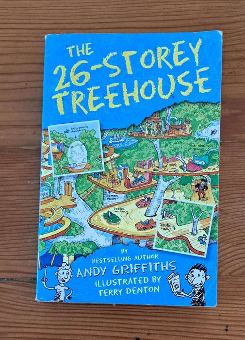 The 26 Story Treehouse By Andy Griffiths fantasy adventure kids children's same as diary of a wimpy