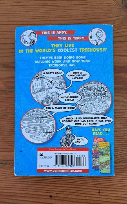The 26 Story Treehouse By Andy Griffiths fantasy adventure kids children's same as diary of a wimpy