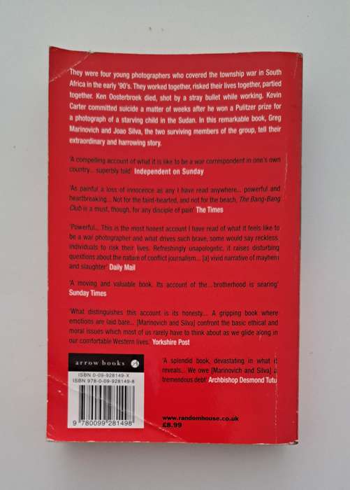The Bang Bang Club Greg Marinovich South Africa photography history biography memoir war politics