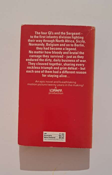 The Big Red One By Samuel Fuller fiction novel war army military world war 2 American film movie