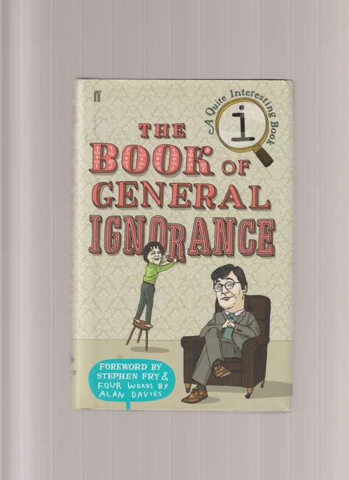 The Book Of General Ignorance By Stephen Fry humor comedy science trivia