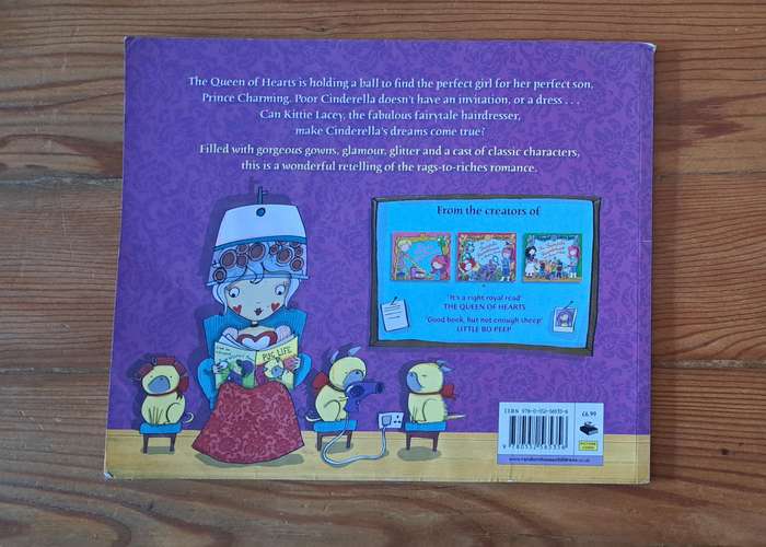 The Fairytale Hairdresser And Cinderella By Abie Longstaff kids children's picture story book