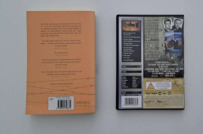 The Great Escape By Paul Brickhill book & DVD set history war military classics biography army ww2